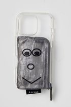 【エーシーン/A SCENE】のiPhone14/14Pro B&C Clear case with Dyneema -HIMAA- ブラック|ID:prp329100004410853