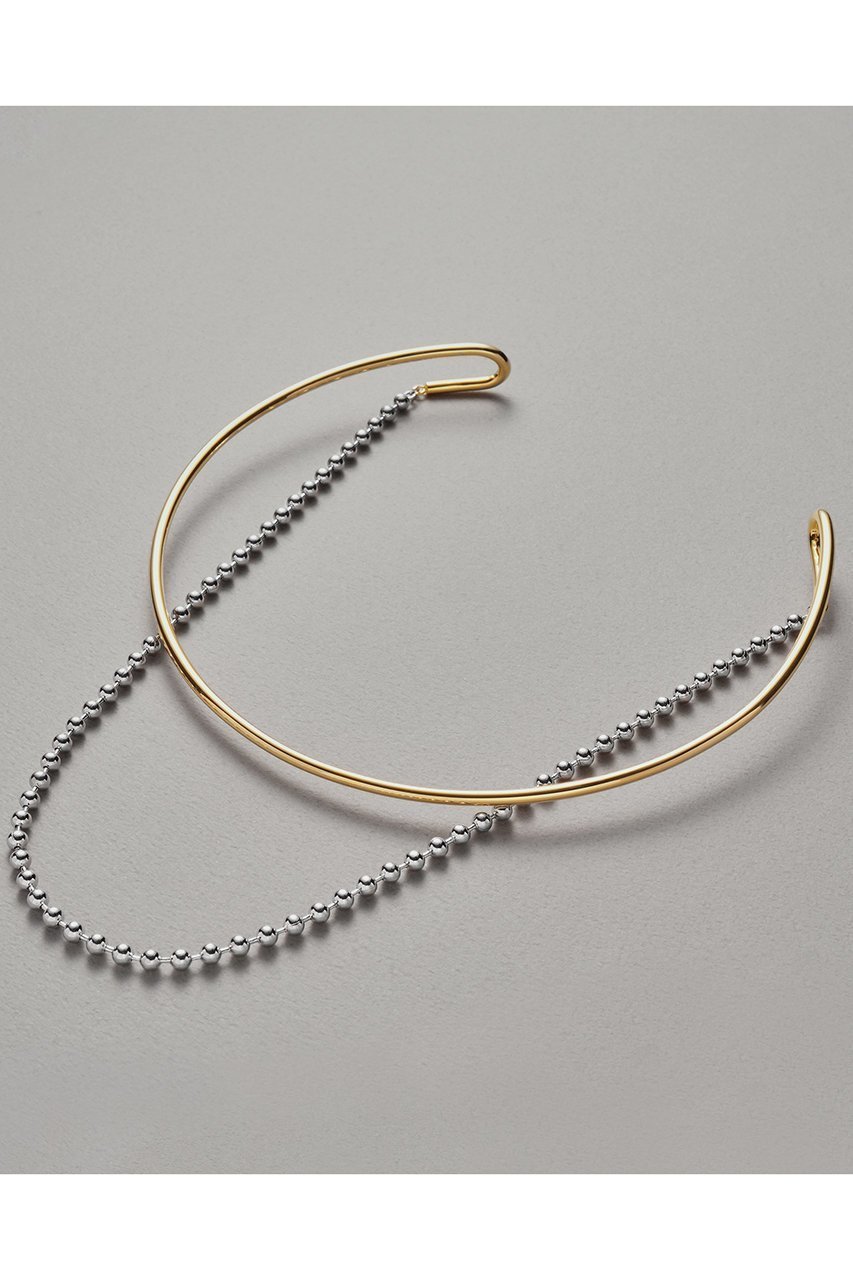 【プラス ヴァンドーム/Plus Vendome】の【ELLE SHOP限定】バイカラー レイヤード ネックレス 人気、トレンドファッション・服の通販 founy(ファニー) 　ファッション　Fashion　レディースファッション　Fashion for Women　ジュエリー　Jewelry　ネックレス　Necklaces & Pendants　おすすめ　Recommended / Our Picks　イエロー　Yellow　コーティング　Coating, Coated Finish　サマー　Summer, Summer Style　シルバー　Silver, Metallic Silver　チェーン　Chain, Chain Strap　ネックレス　Necklace, Pendant Necklace　other-3|ID: prp329100004410854 ipo3291000000035660109