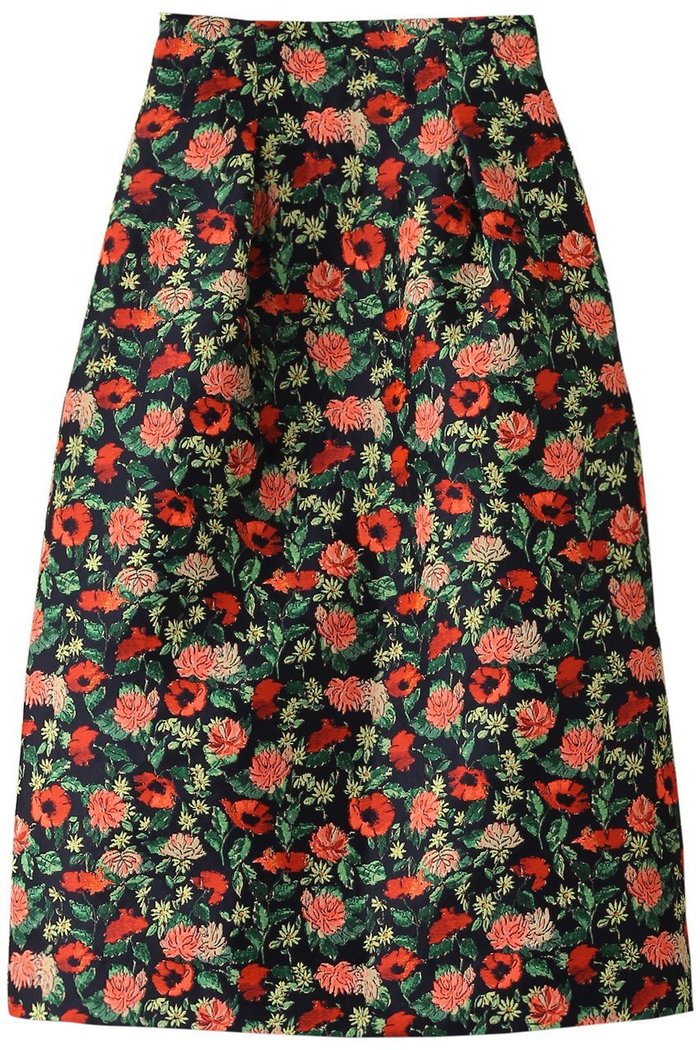 【デパリエ/DEPAREILLE】のフラワージャカードスカート インテリア・キッズ・メンズ・レディースファッション・服の通販 founy(ファニー) https://founy.com/ ファッション Fashion レディースファッション Fashion for Women スカート Skirts ロングスカート Long Skirts / Maxi & Midi Skirts ジャカード／ジャガード Jacquard, Woven Pattern フラワー Flower, Floral ボックス Boxy, Box Shape ロング Long, Long-Length 再入荷 Restock / Back in Stock |ID: prp329100004410856 ipo3291000000032824344