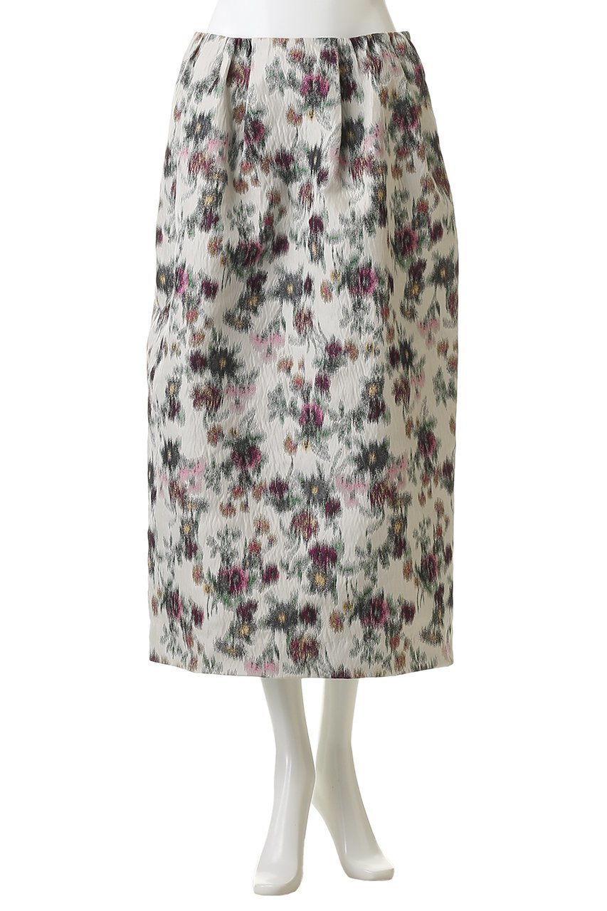 【デパリエ/DEPAREILLE】のフラワージャカードスカート 人気、トレンドファッション・服の通販 founy(ファニー) 　ファッション　Fashion　レディースファッション　Fashion for Women　スカート　Skirts　ロングスカート　Long Skirts / Maxi & Midi Skirts　2026年　2026　ジャカード／ジャガード　Jacquard, Woven Pattern　ジュエリー　Jewelry, Accessories　スリット　Slit, Slit Detail　フラワー　Flower, Floral　プリント　Print, Printed Pattern　ロング　Long, Long-Length　夏　Summer　春　Spring　S/S・春夏　SS, Spring/Summer, Warm Season　other-2|ID: prp329100004410856 ipo3291000000035638656