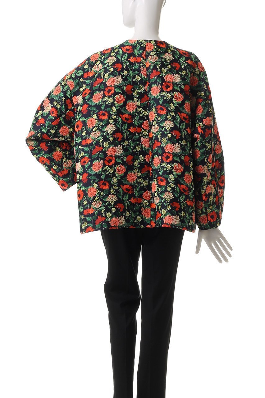 【デパリエ/DEPAREILLE】のフラワージャカードジャケット 人気、トレンドファッション・服の通販 founy(ファニー) 　ファッション　Fashion　レディースファッション　Fashion for Women　アウター　Coat / Outerwear Collection　レディースジャケット・軽アウター　Jackets　シンプル　Simple, Minimal　ジャカード／ジャガード　Jacquard, Woven Pattern　ジャケット　Jacket, Outerwear　パーティ　Party, Party Style　フラワー　Flower, Floral　other-4|ID: prp329100004410857 ipo3291000000032955691