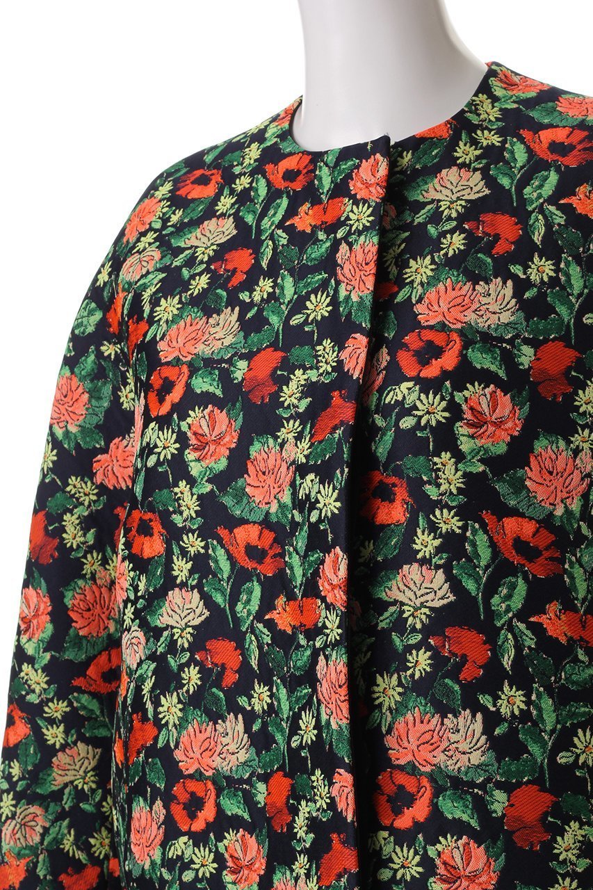 【デパリエ/DEPAREILLE】のフラワージャカードジャケット 人気、トレンドファッション・服の通販 founy(ファニー) 　ファッション　Fashion　レディースファッション　Fashion for Women　アウター　Coat / Outerwear Collection　レディースジャケット・軽アウター　Jackets　シンプル　Simple, Minimal　ジャカード／ジャガード　Jacquard, Woven Pattern　ジャケット　Jacket, Outerwear　パーティ　Party, Party Style　フラワー　Flower, Floral　other-5|ID: prp329100004410857 ipo3291000000032955695