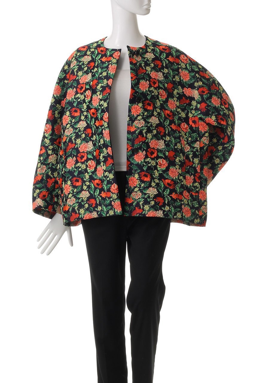 【デパリエ/DEPAREILLE】のフラワージャカードジャケット 人気、トレンドファッション・服の通販 founy(ファニー) 　ファッション　Fashion　レディースファッション　Fashion for Women　アウター　Coat / Outerwear Collection　レディースジャケット・軽アウター　Jackets　シンプル　Simple, Minimal　ジャカード／ジャガード　Jacquard, Woven Pattern　ジャケット　Jacket, Outerwear　パーティ　Party, Party Style　フラワー　Flower, Floral　other-7|ID: prp329100004410857 ipo3291000000032955703
