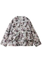 【デパリエ/DEPAREILLE】のフラワージャカードジャケット ホワイト|ID: prp329100004410857 ipo3291000000036130886