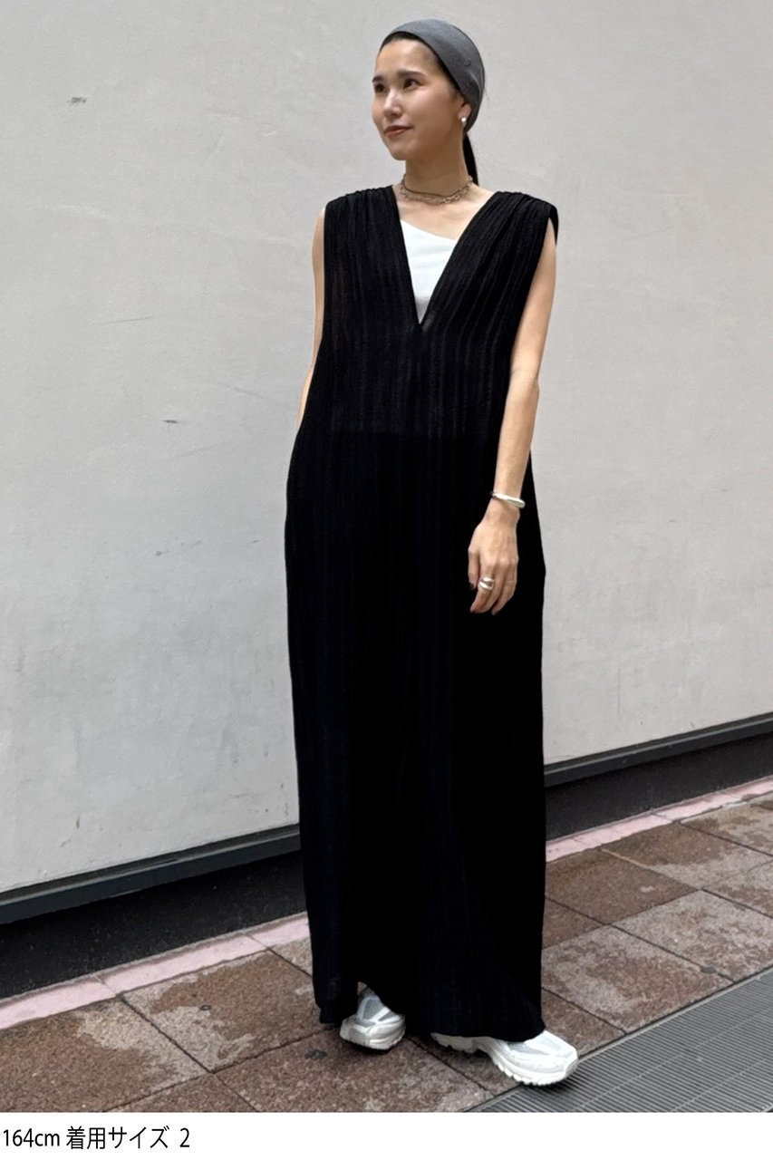 【スタニングルアー/STUNNING LURE】のrランダムプリーツオールインワン 人気、トレンドファッション・服の通販 founy(ファニー) ファッション Fashion レディースファッション Fashion for Women パンツ Pants & Trousers エアリー Airy Texture プリーツ Pleats, Pleated ランダム Random, Irregular other-6|ID: prp329100004410859 ipo3291000000036525580