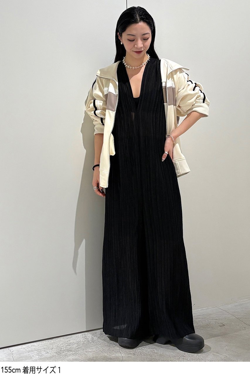 【スタニングルアー/STUNNING LURE】のrランダムプリーツオールインワン 人気、トレンドファッション・服の通販 founy(ファニー) ファッション Fashion レディースファッション Fashion for Women パンツ Pants & Trousers エアリー Airy Texture プリーツ Pleats, Pleated ランダム Random, Irregular other-8|ID: prp329100004410859 ipo3291000000036525582