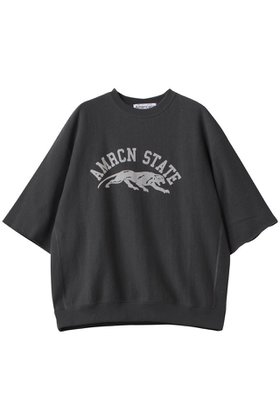 【アメリカーナ/Americana】 カットオフリヴァースウィーブスウェットシャツ人気、トレンドファッション・服の通販 founy(ファニー) ファッション Fashion レディースファッション Fashion for Women トップス・カットソー Cut & Sew Tops シャツ・ブラウス・オフィスカジュアル Elegant Blouses & Button-Ups レディースパーカー・カジュアルフーディー Casual Hoodies & Sweatshirts ロングTシャツ・Tシャツ Longline T-Shirts & Tees スウェット・クルーネックトップス Sweatshirts & Crewnecks / Relaxed Fit Sweat Tops カットソー・ベーシックTシャツ Cut-and-Sewn Tops / Stretch Tees & Basics カットオフ Cut-Off Design スリーブ Sleeve, Long Sleeve / Short Sleeve フロント Front, Front Design プリント Print, Printed Pattern ロング Long, Long-Length |ID:prp329100004410863