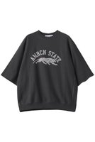 【アメリカーナ/Americana】のカットオフリヴァースウィーブスウェットシャツ 人気、トレンドファッション・服の通販 founy(ファニー) ファッション Fashion レディースファッション Fashion for Women トップス・カットソー Cut & Sew Tops シャツ・ブラウス・オフィスカジュアル Elegant Blouses & Button-Ups レディースパーカー・カジュアルフーディー Casual Hoodies & Sweatshirts ロングTシャツ・Tシャツ Longline T-Shirts & Tees スウェット・クルーネックトップス Sweatshirts & Crewnecks / Relaxed Fit Sweat Tops カットソー・ベーシックTシャツ Cut-and-Sewn Tops / Stretch Tees & Basics カットオフ Cut-Off Design スリーブ Sleeve, Long Sleeve / Short Sleeve フロント Front, Front Design プリント Print, Printed Pattern ロング Long, Long-Length |ID:prp329100004410863