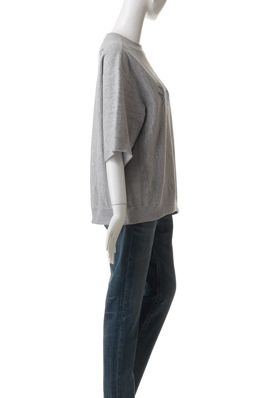 【アメリカーナ/Americana】のカットオフリヴァースウィーブスウェットシャツ 人気、トレンドファッション・服の通販 founy(ファニー) 　ファッション　Fashion　レディースファッション　Fashion for Women　トップス・カットソー　Cut & Sew Tops　シャツ・ブラウス・オフィスカジュアル　Elegant Blouses & Button-Ups　レディースパーカー・カジュアルフーディー　Casual Hoodies & Sweatshirts　ロングTシャツ・Tシャツ　Longline T-Shirts & Tees　スウェット・クルーネックトップス　Sweatshirts & Crewnecks / Relaxed Fit Sweat Tops　カットソー・ベーシックTシャツ　Cut-and-Sewn Tops / Stretch Tees & Basics　カットオフ　Cut-Off Design　スリーブ　Sleeve, Long Sleeve / Short Sleeve　フロント　Front, Front Design　プリント　Print, Printed Pattern　ロング　Long, Long-Length　other-3|ID: prp329100004410863 ipo3291000000032871740
