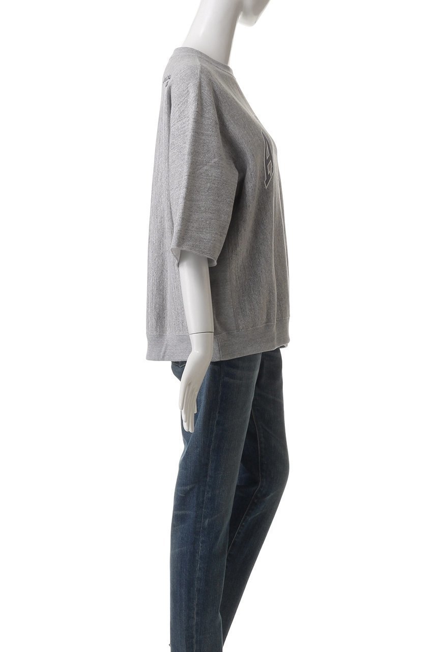 【アメリカーナ/Americana】のAMRCN カットオフリヴァースウィーブ ロゴスウェットシャツ 人気、トレンドファッション・服の通販 founy(ファニー) 　ファッション　Fashion　レディースファッション　Fashion for Women　トップス・カットソー　Cut & Sew Tops　シャツ・ブラウス・オフィスカジュアル　Elegant Blouses & Button-Ups　レディースパーカー・カジュアルフーディー　Casual Hoodies & Sweatshirts　ロングTシャツ・Tシャツ　Longline T-Shirts & Tees　スウェット・クルーネックトップス　Sweatshirts & Crewnecks / Relaxed Fit Sweat Tops　カットソー・ベーシックTシャツ　Cut-and-Sewn Tops / Stretch Tees & Basics　カットオフ　Cut-Off Design　スリーブ　Sleeve, Long Sleeve / Short Sleeve　フロント　Front, Front Design　other-3|ID: prp329100004410864 ipo3291000000032871788