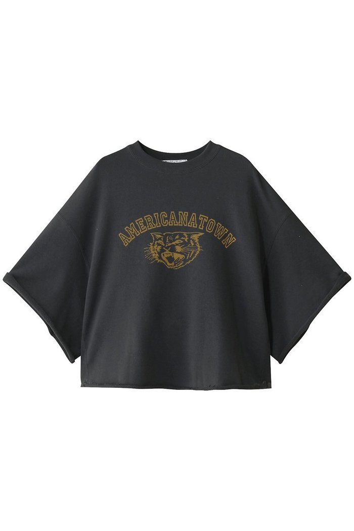 【アメリカーナ/Americana】のカットオフワイドスウェットシャツ インテリア・キッズ・メンズ・レディースファッション・服の通販 founy(ファニー) https://founy.com/ ファッション Fashion レディースファッション WOMEN トップス・カットソー Tops/Tshirt シャツ/ブラウス Shirts/Blouses パーカ Sweats ロング / Tシャツ T-Shirts スウェット Sweat カットソー Cut and Sewn カットオフ Cut Off |ID: prp329100004410865 ipo3291000000030802006