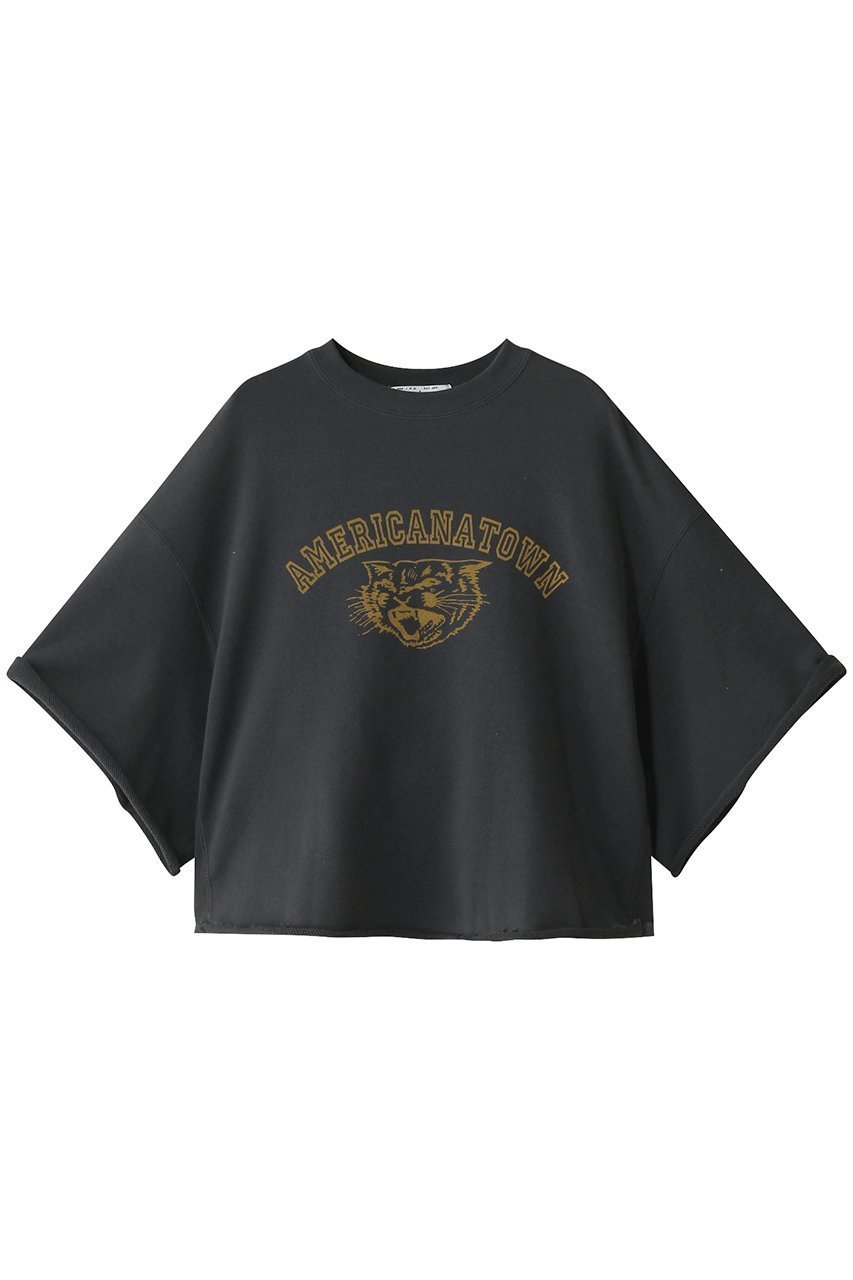 【アメリカーナ/Americana】のカットオフワイドスウェットシャツ 人気、トレンドファッション・服の通販 founy(ファニー) 　ファッション　Fashion　レディースファッション　Fashion for Women　トップス・カットソー　Cut & Sew Tops　シャツ・ブラウス・オフィスカジュアル　Elegant Blouses & Button-Ups　レディースパーカー・カジュアルフーディー　Casual Hoodies & Sweatshirts　ロングTシャツ・Tシャツ　Longline T-Shirts & Tees　スウェット・クルーネックトップス　Sweatshirts & Crewnecks / Relaxed Fit Sweat Tops　カットソー・ベーシックTシャツ　Cut-and-Sewn Tops / Stretch Tees & Basics　カットオフ　Cut-Off Design　 other-1|ID: prp329100004410865 ipo3291000000032871810