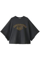 【アメリカーナ/Americana】のカットオフワイドスウェットシャツ 人気、トレンドファッション・服の通販 founy(ファニー) ファッション Fashion レディースファッション Fashion for Women トップス・カットソー Cut & Sew Tops シャツ・ブラウス・オフィスカジュアル Elegant Blouses & Button-Ups レディースパーカー・カジュアルフーディー Casual Hoodies & Sweatshirts ロングTシャツ・Tシャツ Longline T-Shirts & Tees スウェット・クルーネックトップス Sweatshirts & Crewnecks / Relaxed Fit Sweat Tops カットソー・ベーシックTシャツ Cut-and-Sewn Tops / Stretch Tees & Basics カットオフ Cut-Off Design thumbnail スミクロ|ID: prp329100004410865 ipo3291000000032871816