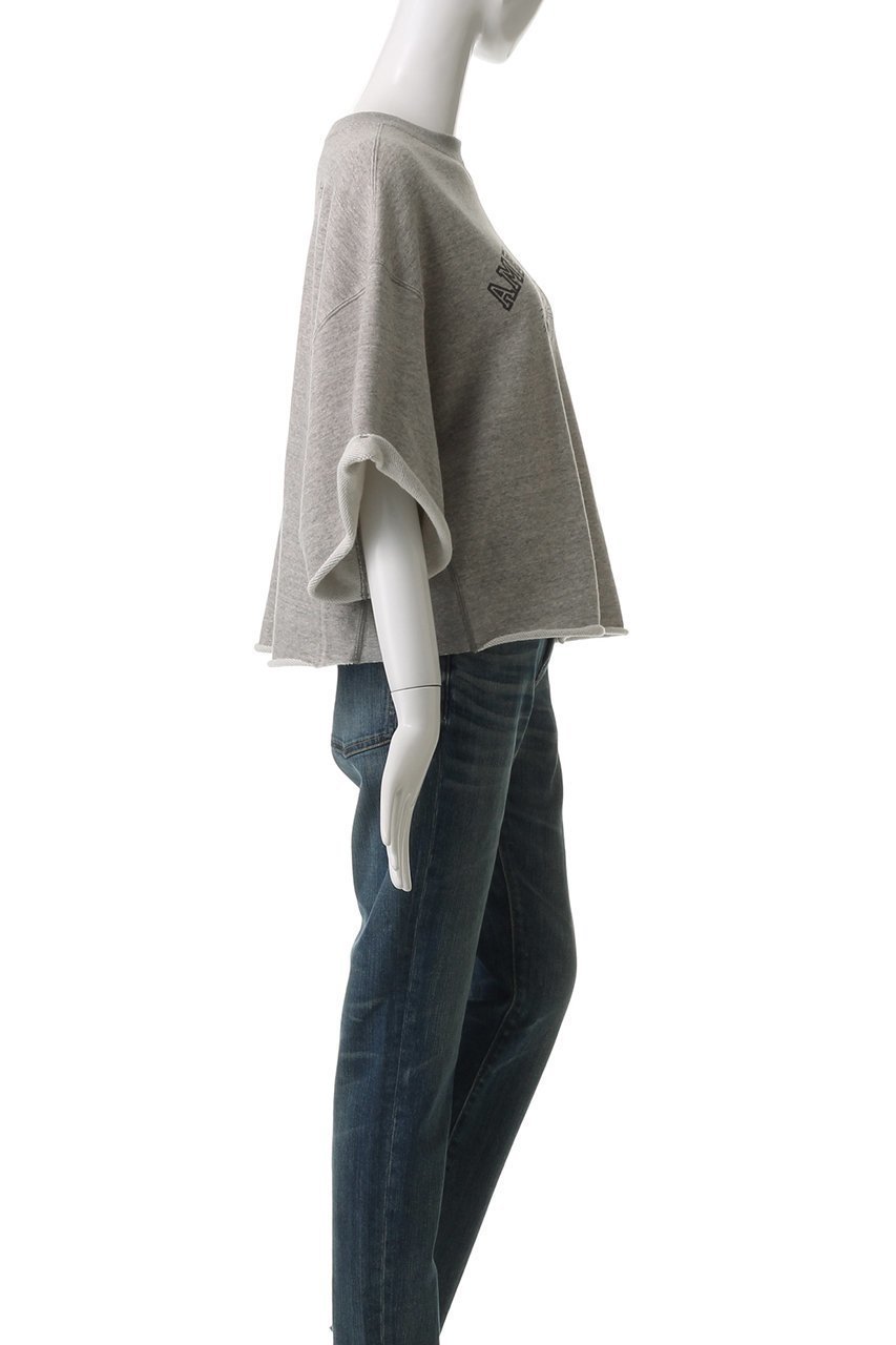 【アメリカーナ/Americana】のカットオフワイドスウェットシャツ 人気、トレンドファッション・服の通販 founy(ファニー) 　ファッション　Fashion　レディースファッション　Fashion for Women　トップス・カットソー　Cut & Sew Tops　シャツ・ブラウス・オフィスカジュアル　Elegant Blouses & Button-Ups　レディースパーカー・カジュアルフーディー　Casual Hoodies & Sweatshirts　ロングTシャツ・Tシャツ　Longline T-Shirts & Tees　スウェット・クルーネックトップス　Sweatshirts & Crewnecks / Relaxed Fit Sweat Tops　カットソー・ベーシックTシャツ　Cut-and-Sewn Tops / Stretch Tees & Basics　カットオフ　Cut-Off Design　other-3|ID: prp329100004410865 ipo3291000000032871832