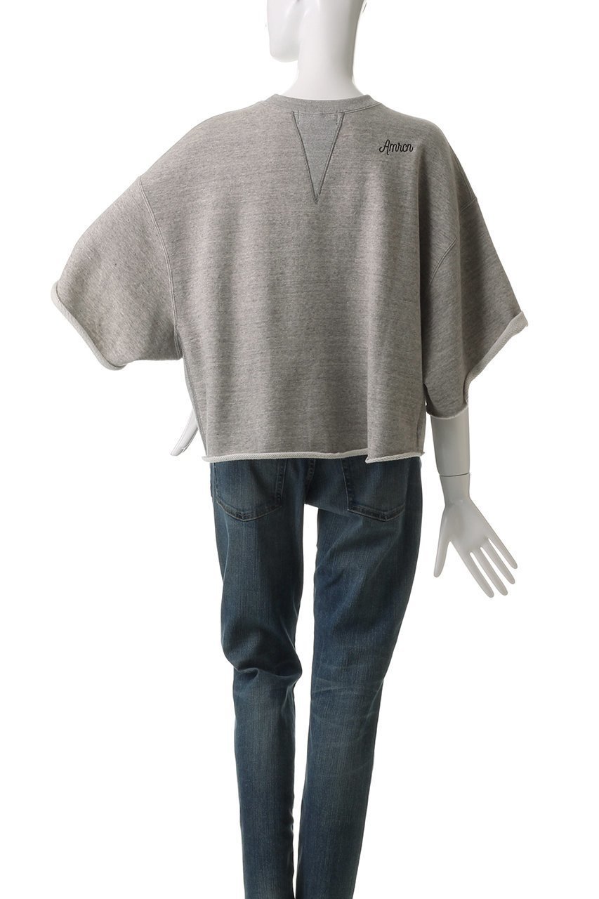 【アメリカーナ/Americana】のカットオフワイドスウェットシャツ 人気、トレンドファッション・服の通販 founy(ファニー) 　ファッション　Fashion　レディースファッション　Fashion for Women　トップス・カットソー　Cut & Sew Tops　シャツ・ブラウス・オフィスカジュアル　Elegant Blouses & Button-Ups　レディースパーカー・カジュアルフーディー　Casual Hoodies & Sweatshirts　ロングTシャツ・Tシャツ　Longline T-Shirts & Tees　スウェット・クルーネックトップス　Sweatshirts & Crewnecks / Relaxed Fit Sweat Tops　カットソー・ベーシックTシャツ　Cut-and-Sewn Tops / Stretch Tees & Basics　カットオフ　Cut-Off Design　other-4|ID: prp329100004410865 ipo3291000000032871839