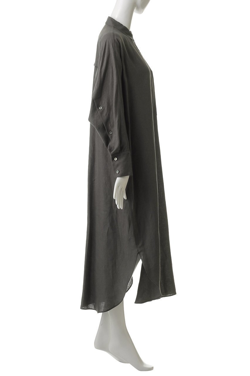 【サクラ/SACRA】のプレミアムベルギーリネンシャツワンピース 人気、トレンドファッション・服の通販 founy(ファニー) 　ファッション　Fashion　レディースファッション　Fashion for Women　ワンピース　Dresses　シャツワンピース / 1枚で着映えコーデ　Shirt Dresses　チュニック　Tunic Tops & Dresses　チュニック　Tunic, Long Top　ヨーク　Yoke, Yoke Design　リネン　Linen, Linen Fabric　ロング　Long, Long-Length　夏　Summer　羽織　Haori, Light Jacket　other-3|ID: prp329100004410867 ipo3291000000032856146