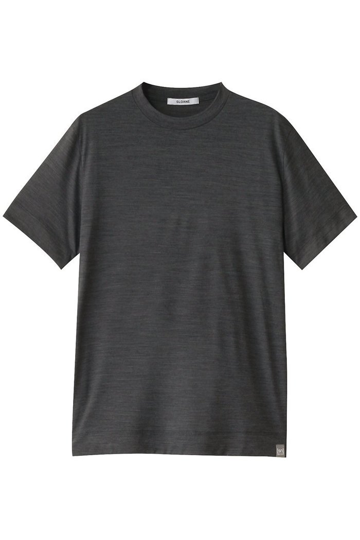 【スローン/SLOANE】のウール×ポリエステル Tシャツ インテリア・キッズ・メンズ・レディースファッション・服の通販 founy(ファニー) https://founy.com/ ファッション Fashion レディースファッション Fashion for Women トップス・カットソー Cut & Sew Tops シャツ・ブラウス・オフィスカジュアル Elegant Blouses & Button-Ups ロングTシャツ・Tシャツ Longline T-Shirts & Tees カットソー・ベーシックTシャツ Cut-and-Sewn Tops / Stretch Tees & Basics ショート Short, Short Length スリーブ Sleeve, Long Sleeve / Short Sleeve トレンド Trend, Trending Now ベーシック Basic, Essential 定番 Standard, Basic Item |ID: prp329100004410868 ipo3291000000032871495