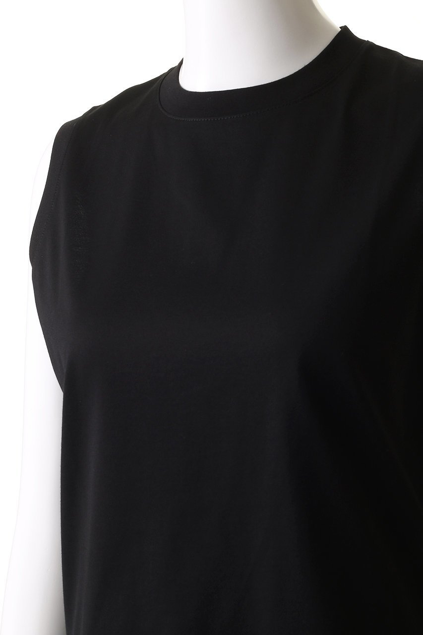 【スローン/SLOANE】の60/2コットン天竺 UVノースリーブ 人気、トレンドファッション・服の通販 founy(ファニー) 　ファッション　Fashion　レディースファッション　Fashion for Women　トップス・カットソー　Cut & Sew Tops　キャミソール&ノースリーブ　Camisoles & Sleeveless Tops　シャツ・ブラウス・オフィスカジュアル　Elegant Blouses & Button-Ups　ロングTシャツ・Tシャツ　Longline T-Shirts & Tees　カットソー・ベーシックTシャツ　Cut-and-Sewn Tops / Stretch Tees & Basics　インナー　Innerwear　カーディガン　Cardigan, Knitwear　キャミソール　Camisole, Spaghetti Strap Top　シンプル　Simple, Minimal　タンク　Tank Top, Sleeveless Top　ノースリーブ　Sleeveless, No-Sleeve　エレガント 上品　Elegant　夏　Summer　other-5|ID: prp329100004410871 ipo3291000000032871670