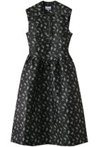 【ガニー/GANNI】のFloral Jacquard Midi ドレス ブラック|ID: prp329100004410875 ipo3291000000032785235