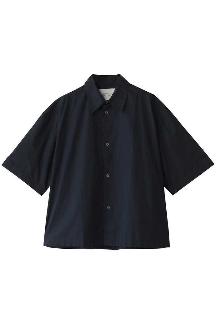 【スタジオ ニコルソン/STUDIO NICHOLSON】の【UNISEX】SANKO オーガニックコットンボクシーシャツ インテリア・キッズ・メンズ・レディースファッション・服の通販 founy(ファニー) https://founy.com/ ファッション Fashion レディースファッション Fashion for Women トップス・カットソー Cut & Sew Tops シャツ・ブラウス・オフィスカジュアル Elegant Blouses & Button-Ups ユニセックス Unisex, Genderless ショート Short, Short Length スリーブ Sleeve, Long Sleeve / Short Sleeve トレンド Trend, Trending Now ボックス Boxy, Box Shape リラックス Relax, Relaxed Fit 再入荷 Restock / Back in Stock 夏 Summer |ID: prp329100004410876 ipo3291000000034955637