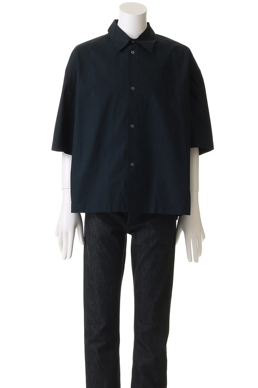 【スタジオ ニコルソン/STUDIO NICHOLSON】の【UNISEX】SANKO オーガニックコットンボクシーシャツ 人気、トレンドファッション・服の通販 founy(ファニー) 　ファッション　Fashion　レディースファッション　Fashion for Women　トップス・カットソー　Cut & Sew Tops　シャツ・ブラウス・オフィスカジュアル　Elegant Blouses & Button-Ups　ユニセックス　Unisex, Genderless　ショート　Short, Short Length　スリーブ　Sleeve, Long Sleeve / Short Sleeve　トレンド　Trend, Trending Now　ボックス　Boxy, Box Shape　リラックス　Relax, Relaxed Fit　夏　Summer　other-2|ID: prp329100004410876 ipo3291000000034955643