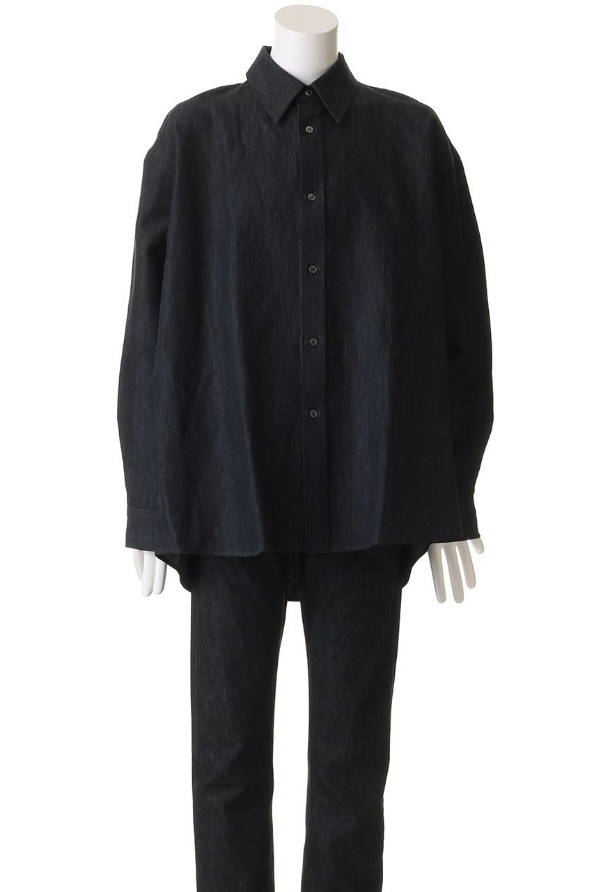 【スタジオ ニコルソン/STUDIO NICHOLSON】の【UNISEX】OLI オーバーサイズシャツ 人気、トレンドファッション・服の通販 founy(ファニー) 　ファッション　Fashion　レディースファッション　Fashion for Women　トップス・カットソー　Cut & Sew Tops　シャツ・ブラウス・オフィスカジュアル　Elegant Blouses & Button-Ups　ユニセックス　Unisex, Genderless　シンプル　Simple, Minimal　スリーブ　Sleeve, Long Sleeve / Short Sleeve　リネン　Linen, Linen Fabric　ロング　Long, Long-Length　夏　Summer　春　Spring　S/S・春夏　SS, Spring/Summer, Warm Season　羽織　Haori, Light Jacket　other-2|ID: prp329100004410877 ipo3291000000034955654