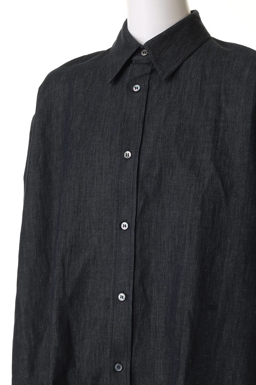 【スタジオ ニコルソン/STUDIO NICHOLSON】の【UNISEX】OLI オーバーサイズシャツ 人気、トレンドファッション・服の通販 founy(ファニー) 　ファッション　Fashion　レディースファッション　Fashion for Women　トップス・カットソー　Cut & Sew Tops　シャツ・ブラウス・オフィスカジュアル　Elegant Blouses & Button-Ups　ユニセックス　Unisex, Genderless　シンプル　Simple, Minimal　スリーブ　Sleeve, Long Sleeve / Short Sleeve　リネン　Linen, Linen Fabric　ロング　Long, Long-Length　夏　Summer　春　Spring　S/S・春夏　SS, Spring/Summer, Warm Season　羽織　Haori, Light Jacket　other-5|ID: prp329100004410877 ipo3291000000034955657