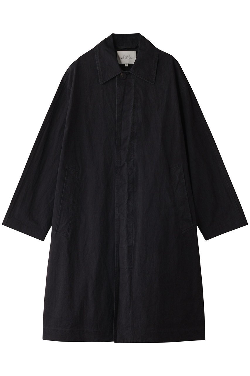 【スタジオ ニコルソン/STUDIO NICHOLSON】の【UNISEX】NEVIS コットンナイロン ロングコート 人気、トレンドファッション・服の通販 founy(ファニー) 　ファッション　Fashion　レディースファッション　Fashion for Women　アウター　Coat / Outerwear Collection　コート・ロングコート・ピーコート　Long Coats, Peacoats & More　ユニセックス　Unisex, Genderless　シンプル　Simple, Minimal　ロング　Long, Long-Length　羽織　Haori, Light Jacket　軽量　Lightweight, Ultra Light　 other-1|ID: prp329100004410878 ipo3291000000034956157