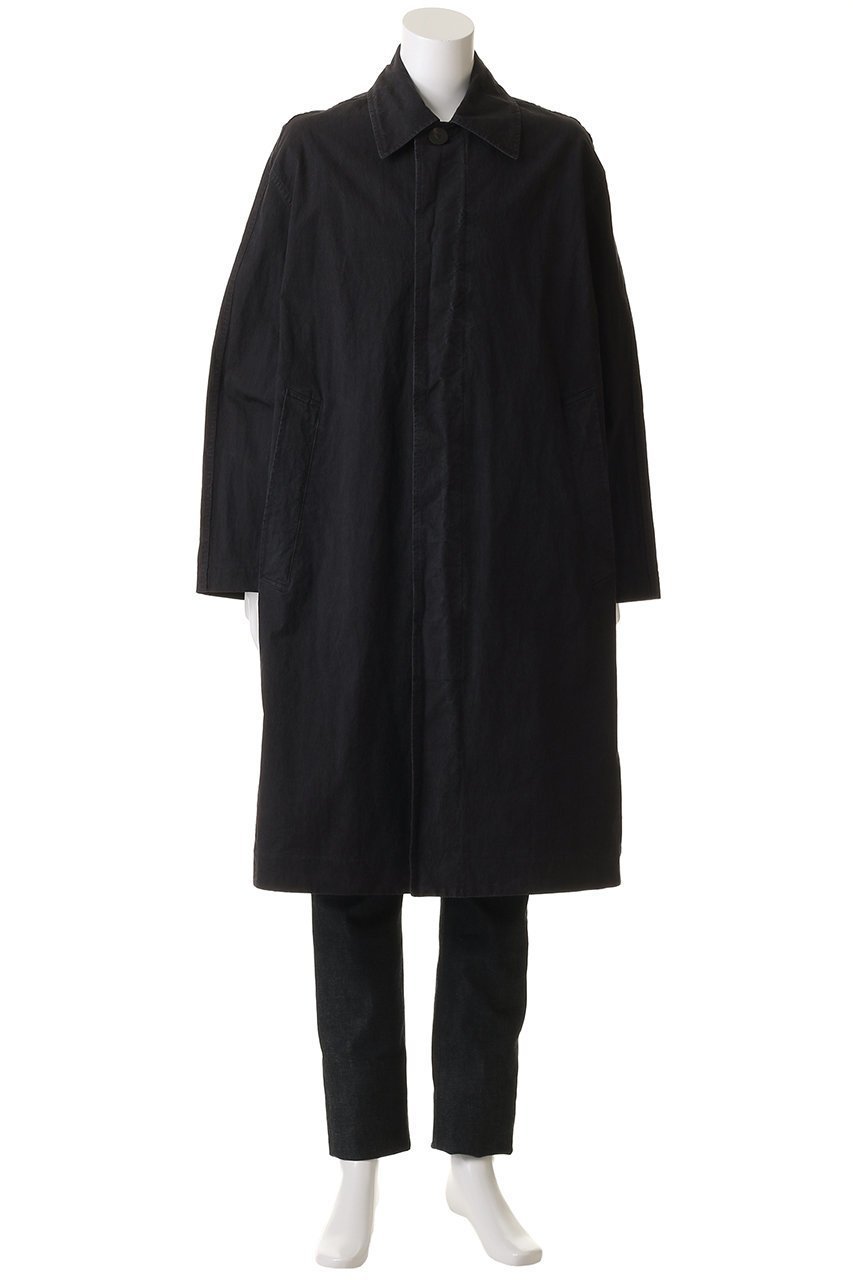 【スタジオ ニコルソン/STUDIO NICHOLSON】の【UNISEX】NEVIS コットンナイロン ロングコート 人気、トレンドファッション・服の通販 founy(ファニー) 　ファッション　Fashion　レディースファッション　Fashion for Women　アウター　Coat / Outerwear Collection　コート・ロングコート・ピーコート　Long Coats, Peacoats & More　ユニセックス　Unisex, Genderless　シンプル　Simple, Minimal　ロング　Long, Long-Length　羽織　Haori, Light Jacket　軽量　Lightweight, Ultra Light　other-2|ID: prp329100004410878 ipo3291000000034956161