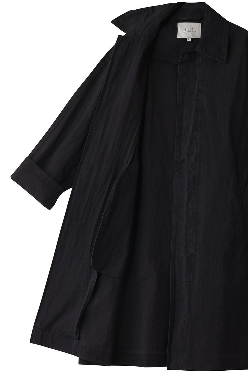 【スタジオ ニコルソン/STUDIO NICHOLSON】の【UNISEX】NEVIS コットンナイロン ロングコート 人気、トレンドファッション・服の通販 founy(ファニー) 　ファッション　Fashion　レディースファッション　Fashion for Women　アウター　Coat / Outerwear Collection　コート・ロングコート・ピーコート　Long Coats, Peacoats & More　ユニセックス　Unisex, Genderless　シンプル　Simple, Minimal　ロング　Long, Long-Length　羽織　Haori, Light Jacket　軽量　Lightweight, Ultra Light　other-6|ID: prp329100004410878 ipo3291000000034956168