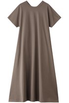 【スローン/SLOANE】のピュアオーガニックコットン バックタック半袖ワンピース ブラウン|ID: prp329100004410889 ipo3291000000032875731