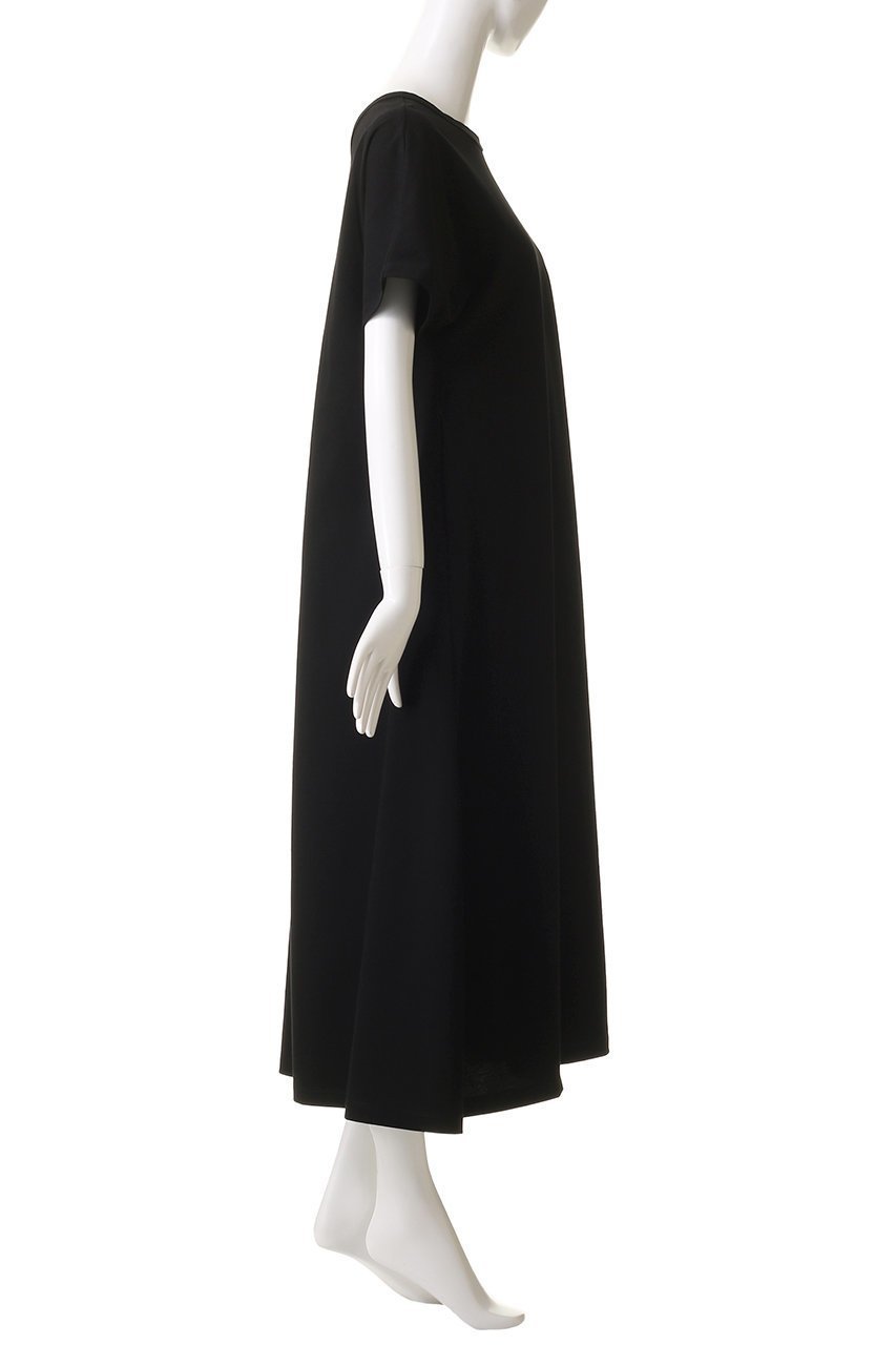 【スローン/SLOANE】のピュアオーガニックコットン バックタック半袖ワンピース 人気、トレンドファッション・服の通販 founy(ファニー) 　ファッション　Fashion　レディースファッション　Fashion for Women　ワンピース　Dresses　チュニック　Tunic Tops & Dresses　シンプル　Simple, Minimal　チュニック　Tunic, Long Top　ロング　Long, Long-Length　エレガント 上品　Elegant　今季　This Season, Current Season　半袖　Short Sleeve, Half Sleeve　無地　Plain, Solid Color　other-3|ID: prp329100004410889 ipo3291000000032875747