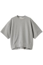 【スローン/SLOANE】の30/10コットン裏毛 半袖スウェット 人気、トレンドファッション・服の通販 founy(ファニー) ファッション Fashion レディースファッション WOMEN トップス・カットソー Tops/Tshirt シャツ/ブラウス Shirts/Blouses パーカ Sweats ロング / Tシャツ T-Shirts スウェット Sweat カットソー Cut and Sewn 2025年 2025 2025春夏・S/S Ss,Spring/Summer,2025 ショルダー Shoulder スウェット Sweat トレンド Trend ドロップ Drop ベーシック Basic リラックス Relax 半袖 Short Sleeve 夏 Summer 春 Spring S/S・春夏 Ss・Spring/Summer thumbnail グレー|ID: prp329100004410890 ipo3291000000030802086