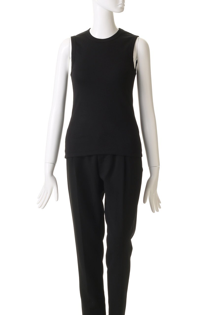 【スローン/SLOANE】のコンパクトストレッチリブ ノースリーブ 人気、トレンドファッション・服の通販 founy(ファニー) 　ファッション　Fashion　レディースファッション　Fashion for Women　トップス・カットソー　Cut & Sew Tops　キャミソール&ノースリーブ　Camisoles & Sleeveless Tops　シャツ・ブラウス・オフィスカジュアル　Elegant Blouses & Button-Ups　ロングTシャツ・Tシャツ　Longline T-Shirts & Tees　カットソー・ベーシックTシャツ　Cut-and-Sewn Tops / Stretch Tees & Basics　キャミソール　Camisole, Spaghetti Strap Top　シンプル　Simple, Minimal　ストレッチ　Stretch, Stretchy Fabric　タンク　Tank Top, Sleeveless Top　ノースリーブ　Sleeveless, No-Sleeve　ベーシック　Basic, Essential　other-2|ID: prp329100004410891 ipo3291000000035421231