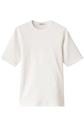 【スローン/SLOANE】 コンパクトストレッチリブ 5分袖クルーネック人気、トレンドファッション・服の通販 founy(ファニー) ファッション Fashion レディースファッション WOMEN トップス・カットソー Tops/Tshirt シャツ/ブラウス Shirts/Blouses ロング / Tシャツ T-Shirts カットソー Cut and Sewn 2025年 2025 2025春夏・S/S Ss,Spring/Summer,2025 ショート Short シンプル Simple ストレッチ Stretch スリーブ Sleeve 夏 Summer 春 Spring S/S・春夏 Ss・Spring/Summer |ID:prp329100004410892