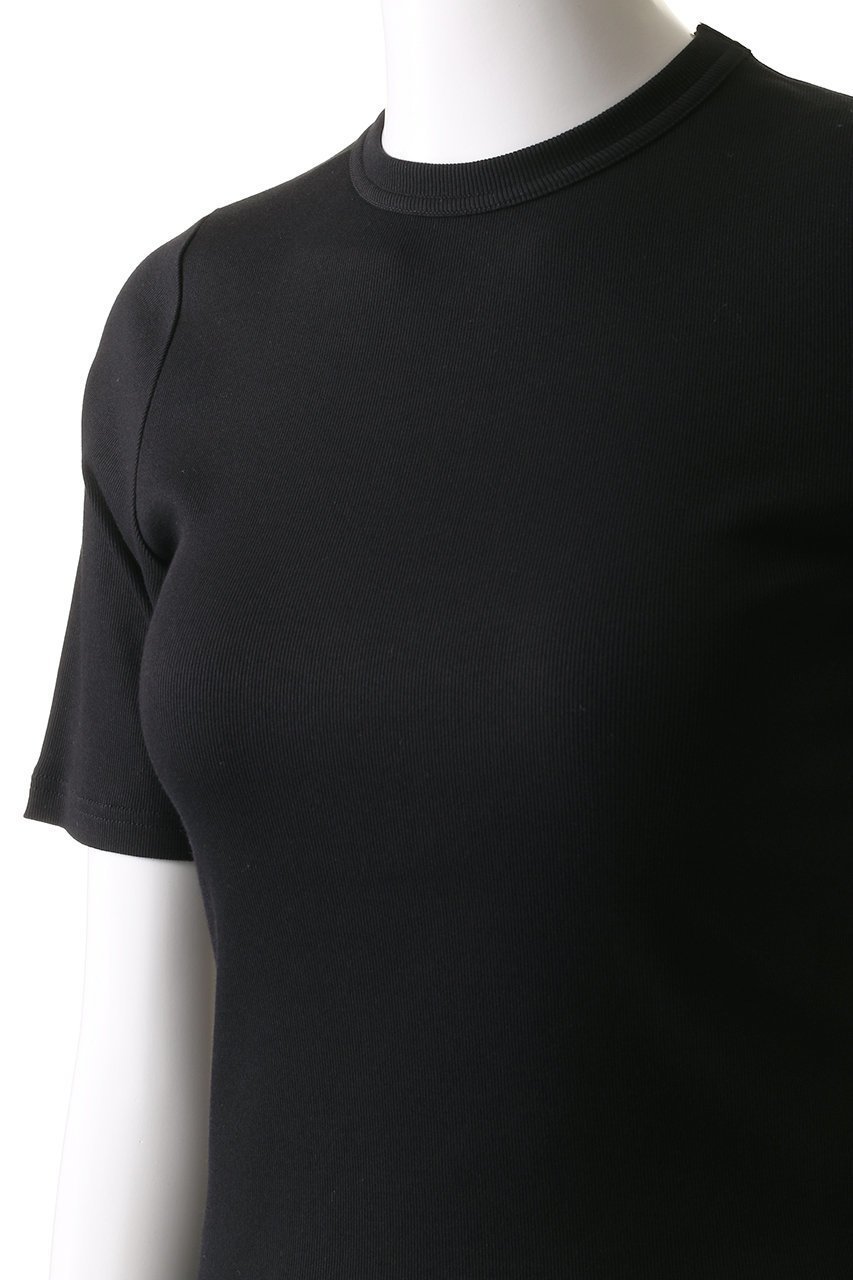 【スローン/SLOANE】のコンパクトストレッチリブ 5分袖クルーネック 人気、トレンドファッション・服の通販 founy(ファニー) ファッション Fashion レディースファッション Fashion for Women トップス・カットソー Cut & Sew Tops シャツ・ブラウス・オフィスカジュアル Elegant Blouses & Button-Ups ロングTシャツ・Tシャツ Longline T-Shirts & Tees カットソー・ベーシックTシャツ Cut-and-Sewn Tops / Stretch Tees & Basics ショート Short, Short Length シンプル Simple, Minimal ストレッチ Stretch, Stretchy Fabric スリーブ Sleeve, Long Sleeve / Short Sleeve other-5|ID: prp329100004410892 ipo3291000000032871443