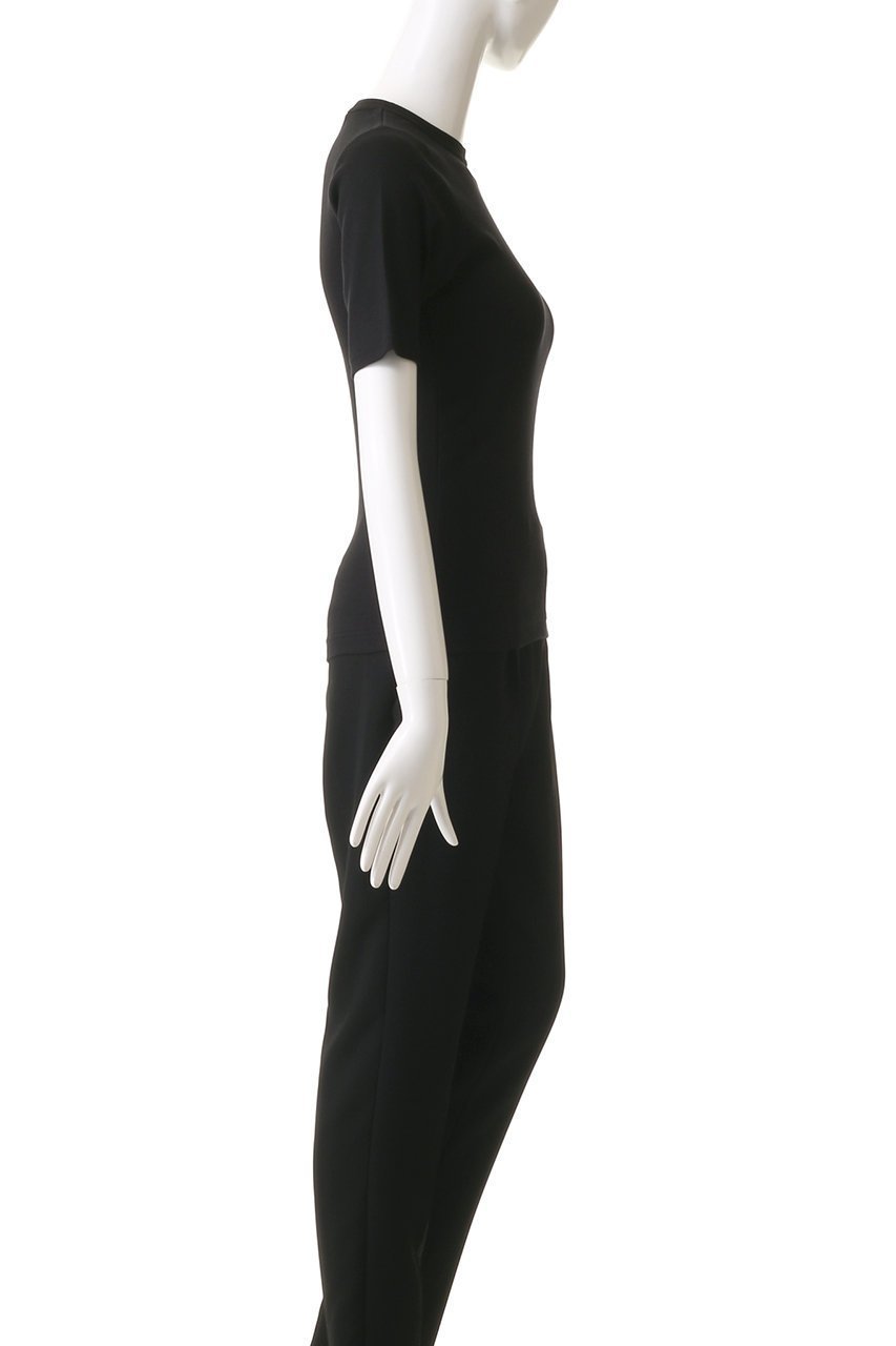 【スローン/SLOANE】のコンパクトストレッチリブ 5分袖クルーネック 人気、トレンドファッション・服の通販 founy(ファニー) ファッション Fashion レディースファッション Fashion for Women トップス・カットソー Cut & Sew Tops シャツ・ブラウス・オフィスカジュアル Elegant Blouses & Button-Ups ロングTシャツ・Tシャツ Longline T-Shirts & Tees カットソー・ベーシックTシャツ Cut-and-Sewn Tops / Stretch Tees & Basics ショート Short, Short Length シンプル Simple, Minimal ストレッチ Stretch, Stretchy Fabric スリーブ Sleeve, Long Sleeve / Short Sleeve other-3|ID: prp329100004410892 ipo3291000000035508894