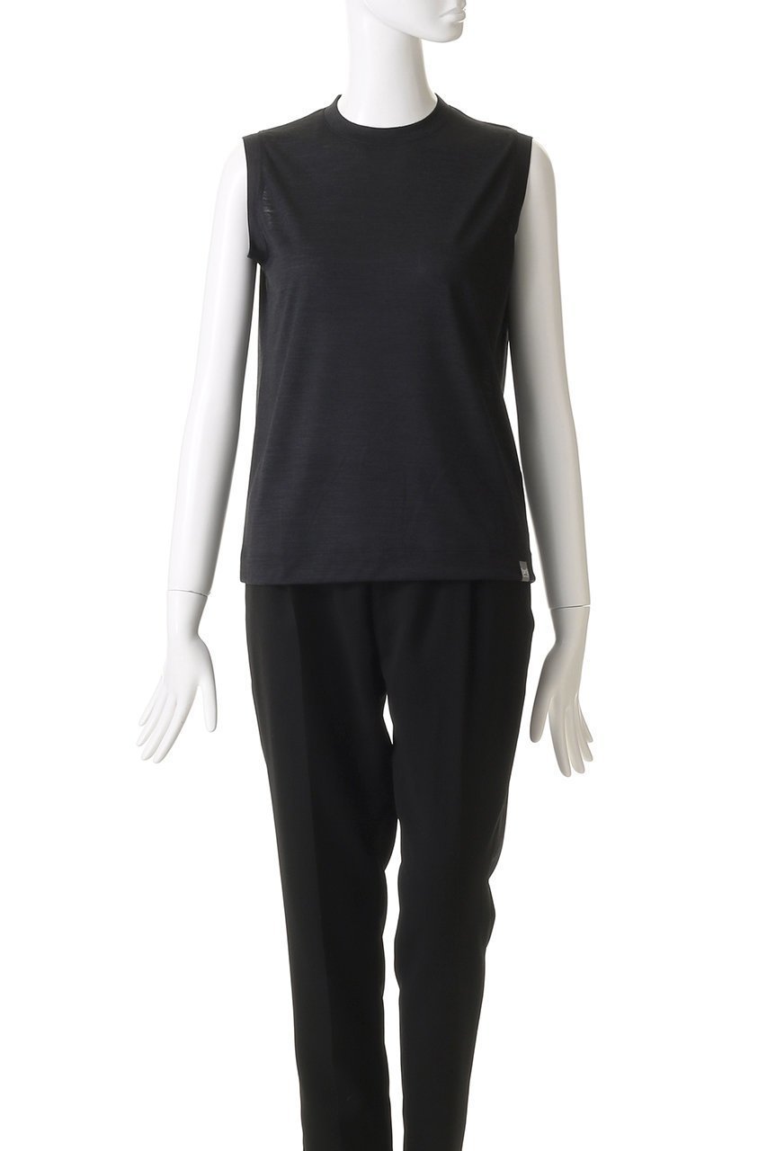 【スローン/SLOANE】のウール×ポリエステル ノースリーブ 人気、トレンドファッション・服の通販 founy(ファニー) 　ファッション　Fashion　レディースファッション　Fashion for Women　トップス・カットソー　Cut & Sew Tops　キャミソール&ノースリーブ　Camisoles & Sleeveless Tops　シャツ・ブラウス・オフィスカジュアル　Elegant Blouses & Button-Ups　ロングTシャツ・Tシャツ　Longline T-Shirts & Tees　カットソー・ベーシックTシャツ　Cut-and-Sewn Tops / Stretch Tees & Basics　キャミソール　Camisole, Spaghetti Strap Top　コンパクト　Compact, Small Size　シンプル　Simple, Minimal　タンク　Tank Top, Sleeveless Top　ノースリーブ　Sleeveless, No-Sleeve　夏　Summer　定番　Standard, Basic Item　春　Spring　S/S・春夏　SS, Spring/Summer, Warm Season　other-2|ID: prp329100004410894 ipo3291000000032871471