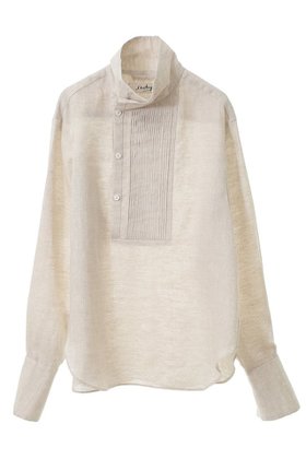 【マルティニーク/martinique】の【l heritage martinique】アルビニリネンプルオーバーシャツ 人気、トレンドファッション・服の通販 founy(ファニー) ファッション Fashion レディースファッション Ladies' Fashion Online トップス・カットソー Tops/Tshirt シャツ/ブラウス Shirts/Blouses プルオーバー Pullover おすすめ Recommend イレギュラー Irregular スリーブ Sleeve ハイネック High Neck ブロード Broad ボトム Bottom リネン Linen ロング Long 再入荷 Restock/Back In Stock/Re Arrival |ID:prp329100004410900