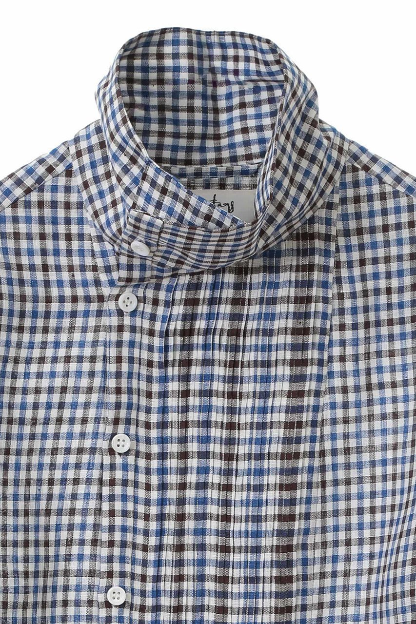【マルティニーク/martinique】の【l heritage martinique】アルビニリネンプルオーバーシャツ 人気、トレンドファッション・服の通販 founy(ファニー) 　ファッション　Fashion　レディースファッション　Fashion for Women　トップス・カットソー　Cut & Sew Tops　シャツ・ブラウス・オフィスカジュアル　Elegant Blouses & Button-Ups　カジュアルプルオーバー・ニットトップス　Pullovers & Knit Tops / Casual Pullovers　おすすめ　Recommended / Our Picks　イレギュラー　Irregular Design　スリーブ　Sleeve, Long Sleeve / Short Sleeve　ハイネック　High Neck, Mock Neck　ブロード　Broadcloth, Fine Cotton　ボトム　Bottoms, Lower Wear　リネン　Linen, Linen Fabric　ロング　Long, Long-Length　再入荷　Restock / Back in Stock　other-4|ID: prp329100004410900 ipo3291000000032684485