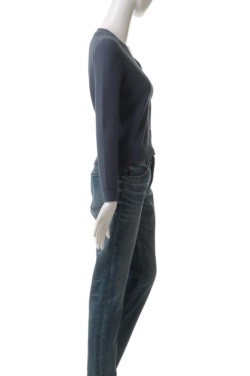 【デミーリー/DEMYLEE】のADANA ファインピマコットン Vネックニットカーディガン 人気、トレンドファッション・服の通販 founy(ファニー) 　ファッション　Fashion　レディースファッション　Fashion for Women　トップス・カットソー　Cut & Sew Tops　ニット　Knit Tops & Sweaters　カーディガン・羽織り　Layered Style Cardigans　Vネックトップス　V-Neck Tops / V-Cut Neckline Shirts　カーディガン　Cardigan, Knitwear　ショート　Short, Short Length　スリム　Slim, Slim Fit　羽織　Haori, Light Jacket　other-3|ID: prp329100004410903 ipo3291000000032944806