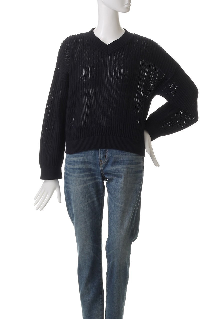 【デミーリー/DEMYLEE】のGABRIE オーガニックコットン Vネック ニットプルオーバー 人気、トレンドファッション・服の通販 founy(ファニー) 　ファッション　Fashion　レディースファッション　Fashion for Women　トップス・カットソー　Cut & Sew Tops　ニット　Knit Tops & Sweaters　カジュアルプルオーバー・ニットトップス　Pullovers & Knit Tops / Casual Pullovers　Vネックトップス　V-Neck Tops / V-Cut Neckline Shirts　other-2|ID: prp329100004410904 ipo3291000000032944846