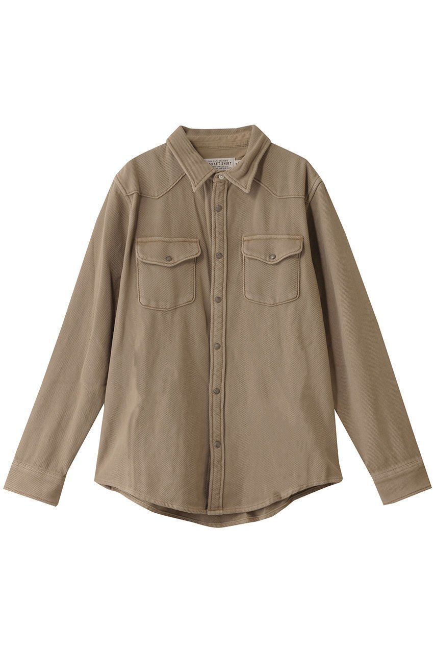 【アウターノウン/OUTERKNOWN / MEN】の【MEN】WESTERLY BLANKET SHIRT コットンツイル ウェスタンシャツ 人気、トレンドファッション・服の通販 founy(ファニー) 　ファッション　Fashion　メンズファッション　Fashion for Men　ウエスタン　Western Style　シンプル　Simple, Minimal　スリーブ　Sleeve, Long Sleeve / Short Sleeve　トレンド　Trend, Trending Now　ブランケット　Blanket, Throw Blanket　ヨーク　Yoke, Yoke Design　ロング　Long, Long-Length　人気　Popular, Best Seller　 other-1|ID: prp329100004410905 ipo3291000000035367054