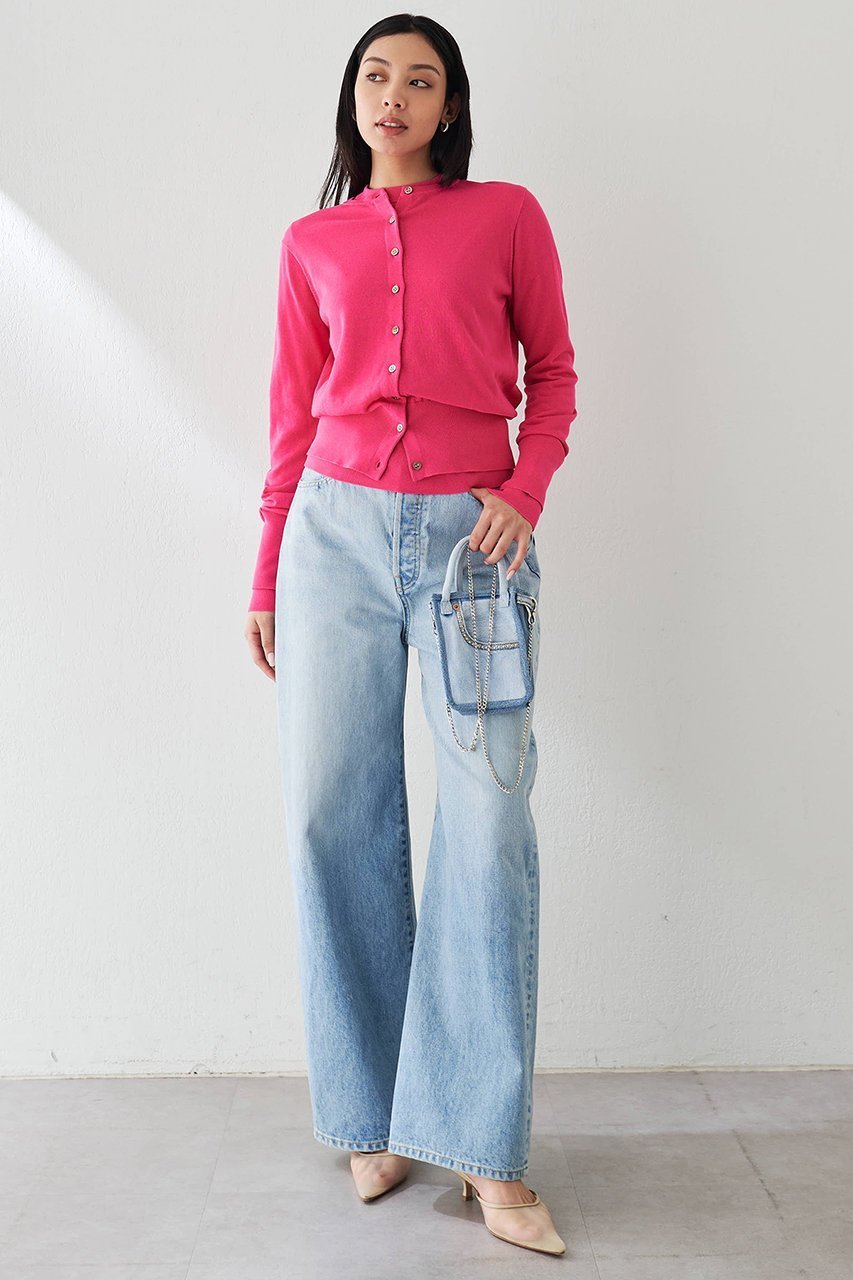 【ウィムガゼット/Whim Gazette】のハイゲージ天竺プルオーバー 人気、トレンドファッション・服の通販 founy(ファニー) 　ファッション　Fashion　レディースファッション　Fashion for Women　トップス・カットソー　Cut & Sew Tops　ニット　Knit Tops & Sweaters　カジュアルプルオーバー・ニットトップス　Pullovers & Knit Tops / Casual Pullovers　おすすめ　Recommended / Our Picks　アンサンブル　Ensemble Set　インナー　Innerwear　カーディガン　Cardigan, Knitwear　シアー　Sheer, See-Through　シンプル　Simple, Minimal　ジャケット　Jacket, Outerwear　ベーシック　Basic, Essential　夏　Summer　春　Spring　S/S・春夏　SS, Spring/Summer, Warm Season　other-2|ID: prp329100004410910 ipo3291000000032937764