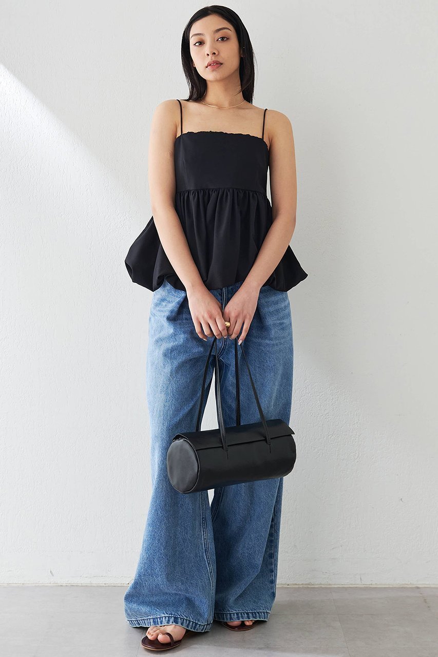 【ウィムガゼット/Whim Gazette】のバルーンキャミブラウス 人気、トレンドファッション・服の通販 founy(ファニー) 　ファッション　Fashion　レディースファッション　Fashion for Women　トップス・カットソー　Cut & Sew Tops　キャミソール&ノースリーブ　Camisoles & Sleeveless Tops　シャツ・ブラウス・オフィスカジュアル　Elegant Blouses & Button-Ups　インナー　Innerwear　エレガント 上品　Elegant　シャーリング　Shirring, Ruched　ノースリーブ　Sleeveless, No-Sleeve　フィット　Fit, Slim Fit　ペプラム　Peplum, Flared Hem　other-6|ID: prp329100004410914 ipo3291000000032846442