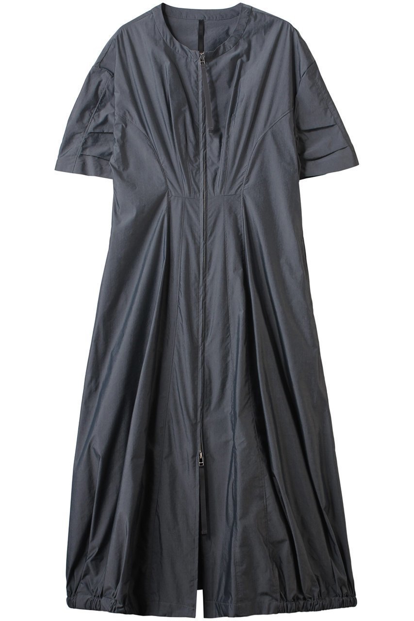 【ピアッカセッテ/ph7+】のファスナー付コクーンワンピース インテリア・キッズ・メンズ・レディースファッション・服の通販 founy(ファニー) 　ファッション　Fashion　レディースファッション　Fashion for Women　ワンピース　Dresses　チュニック　Tunic Tops & Dresses　スタイリッシュ　Stylish, Fashionable　チュニック　Tunic, Long Top　フロント　Front, Front Design　ロング　Long, Long-Length　夏　Summer　春　Spring　S/S・春夏　SS, Spring/Summer, Warm Season　グレー|ID: prp329100004410929 ipo3291000000035737264