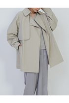 【プルミエ アロンディスモン/1er Arrondissement】のコットンナイロンハーフコート 人気、トレンドファッション・服の通販 founy(ファニー) ファッション Fashion レディースファッション WOMEN アウター Coat Outerwear コート Coats 2025年 2025 2025春夏・S/S Ss,Spring/Summer,2025 ショート Short タンブラー Tumbler ドット Dot 夏 Summer 春 Spring S/S・春夏 Ss・Spring/Summer thumbnail ベージュ|ID: prp329100004410930 ipo3291000000030802212