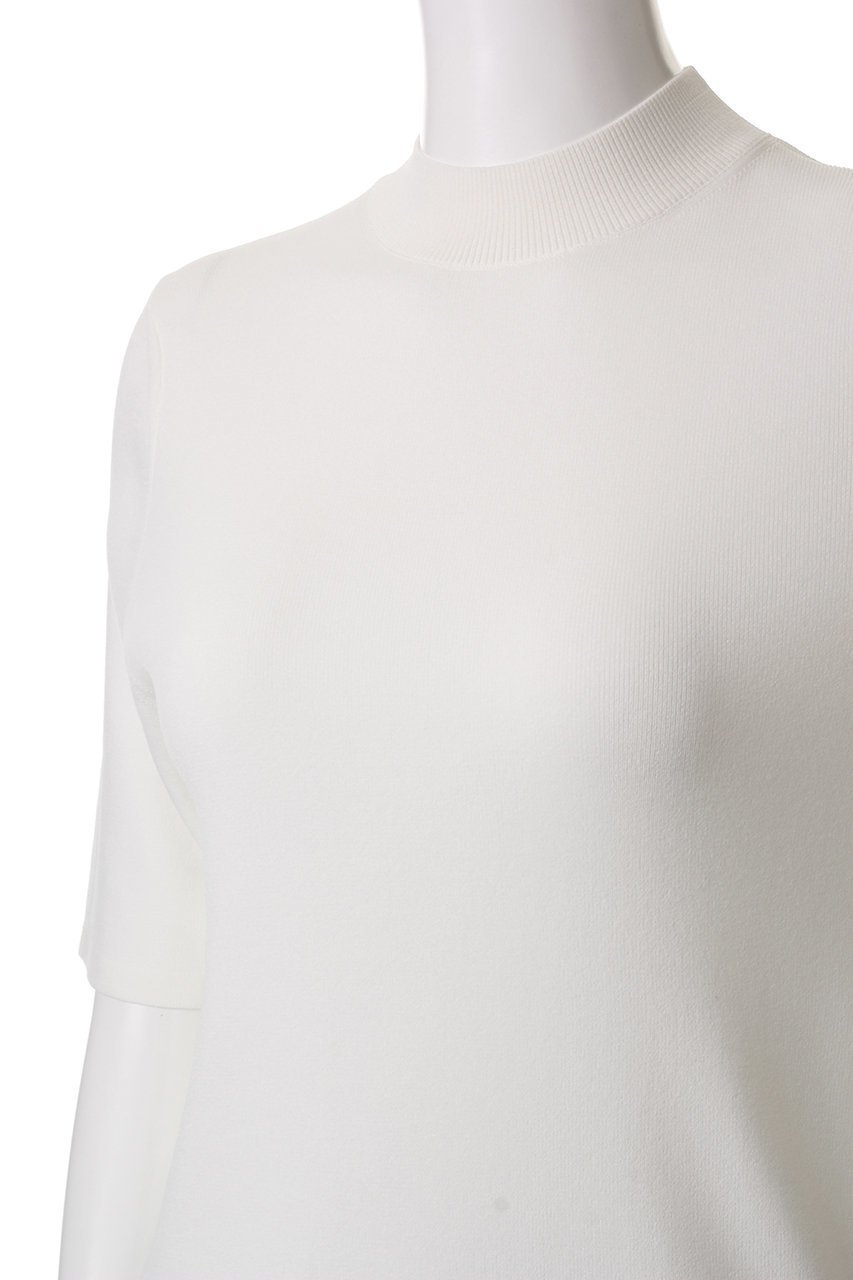 【アルアバイル/allureville】の総針モックNC5分袖PO A 人気、トレンドファッション・服の通販 founy(ファニー) 　ファッション　Fashion　レディースファッション　WOMEN　トップス・カットソー　Tops/Tshirt　ニット　Knit Tops　プルオーバー　Pullover　インナー　Inner　コンパクト　Compact　シンプル　Simple　エレガント 上品　Elegant　半袖　Short Sleeve　春　Spring　other-5|ID: prp329100004410938 ipo3291000000031330467