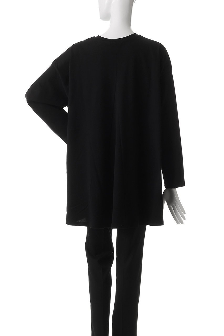【ル フィル/LE PHIL】のコットンジャージーカットソー 人気、トレンドファッション・服の通販 founy(ファニー) 　ファッション　Fashion　レディースファッション　WOMEN　トップス・カットソー　Tops/Tshirt　シャツ/ブラウス　Shirts/Blouses　ロング / Tシャツ　T-Shirts　カットソー　Cut and Sewn　シンプル　Simple　スリーブ　Sleeve　フレア　Flare　ロング　Long　再入荷　Restock/Back In Stock/Re Arrival　長袖　Long Sleeve　other-4|ID: prp329100004410944 ipo3291000000031268359