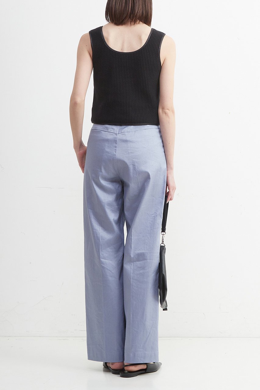 【サードマガジン/THIRD MAGAZINE】のラミーコットンストレッチパンツ 人気、トレンドファッション・服の通販 founy(ファニー) 　ファッション　Fashion　レディースファッション　Fashion for Women　パンツ　Pants & Trousers　センター　Center, Center Line　再入荷　Restock / Back in Stock　夏　Summer　春　Spring　S/S・春夏　SS, Spring/Summer, Warm Season　other-8|ID: prp329100004410946 ipo3291000000032707782